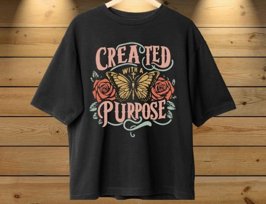 Created with a Purpose Short Sleeve Tee