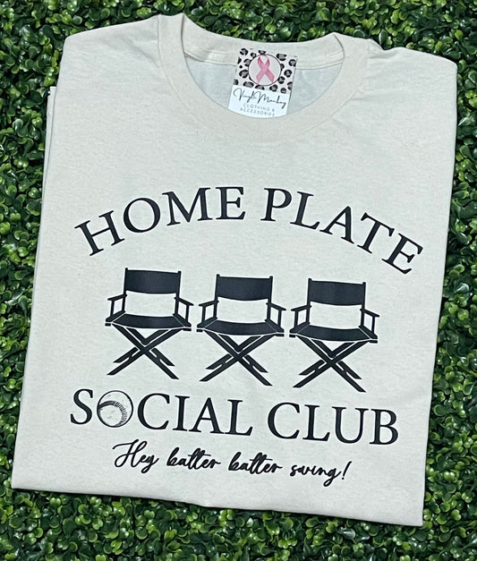 Home Plate Social Club Short Sleeve Tee