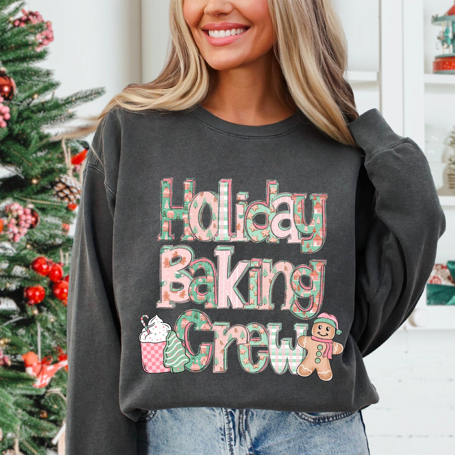 Holiday Baking Crew Sweatshirt