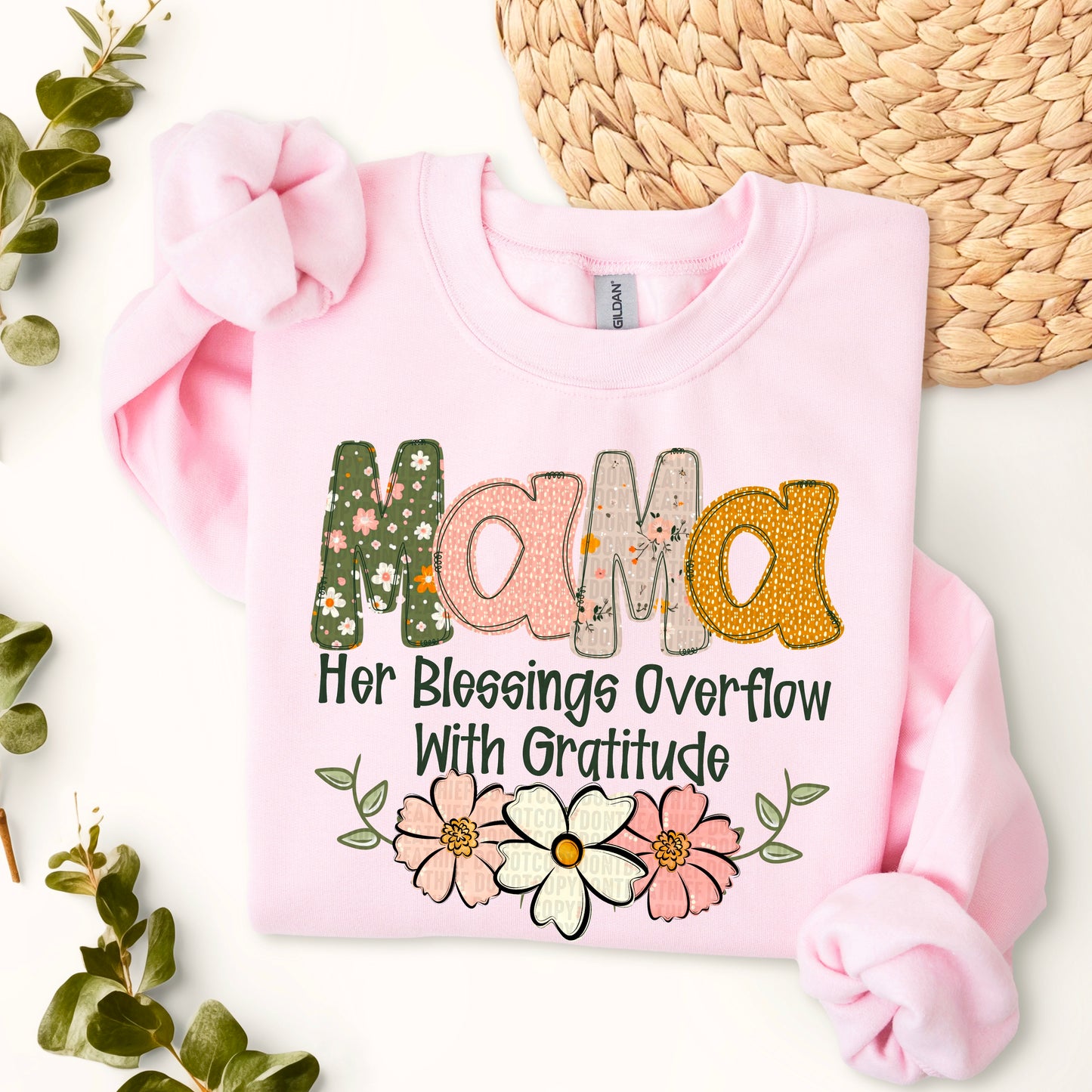 Name Blessings Overflow Short Sleeve Tee