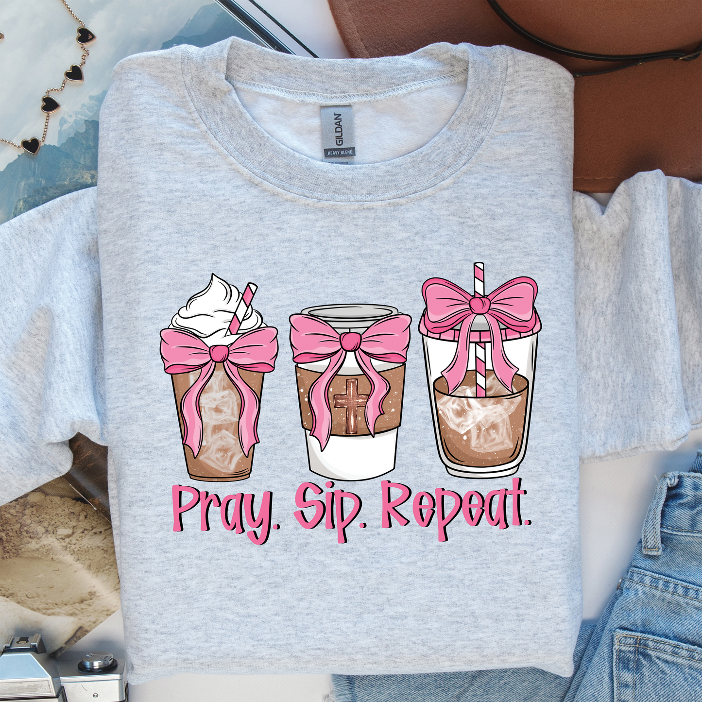 Sip, Pray, Repeat Short Sleeve