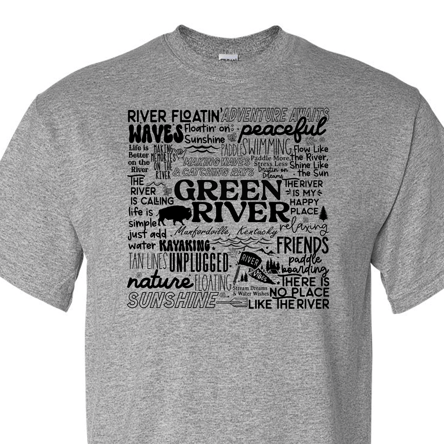 Green River Tee (Sport Grey)