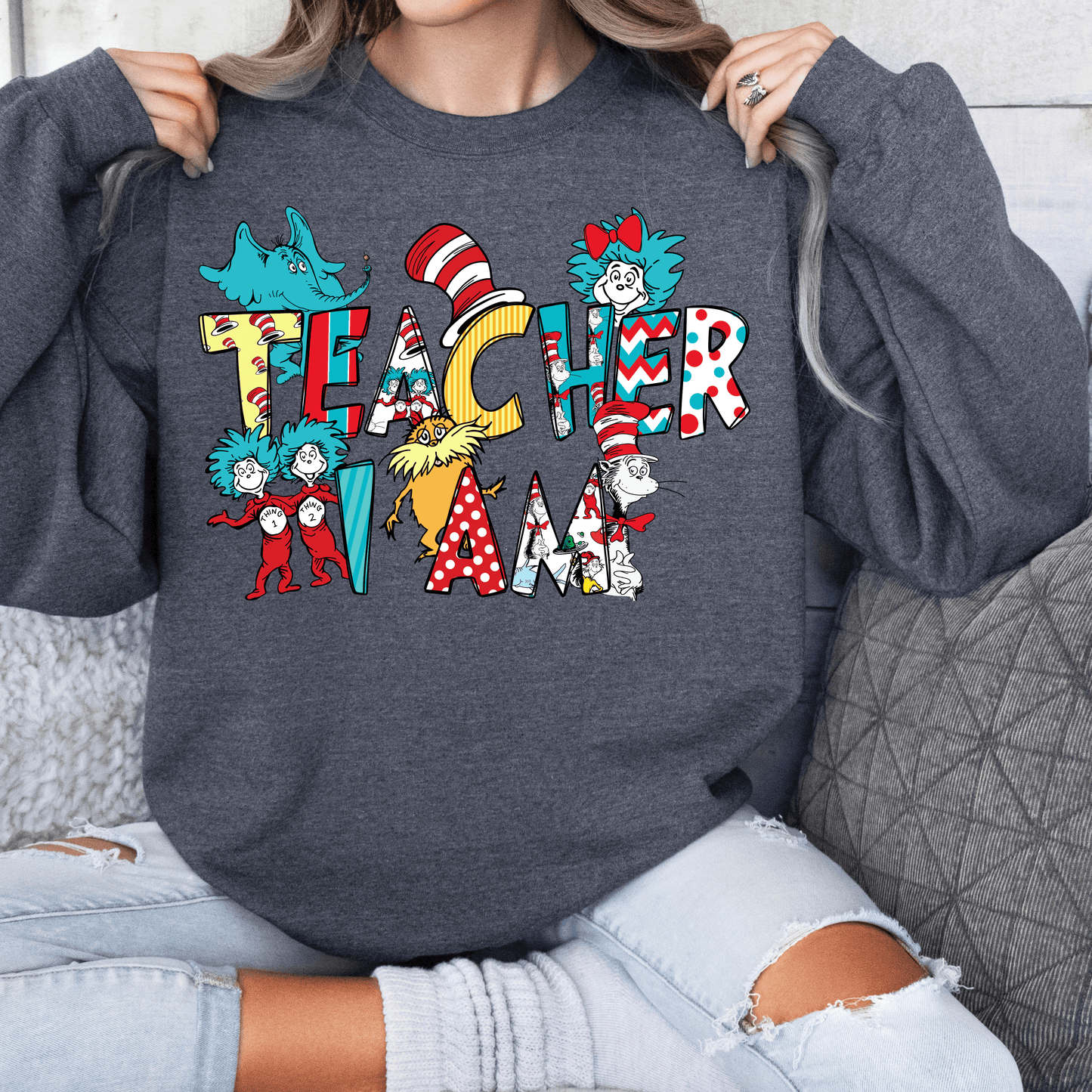 Teacher I Am Sweatshirt