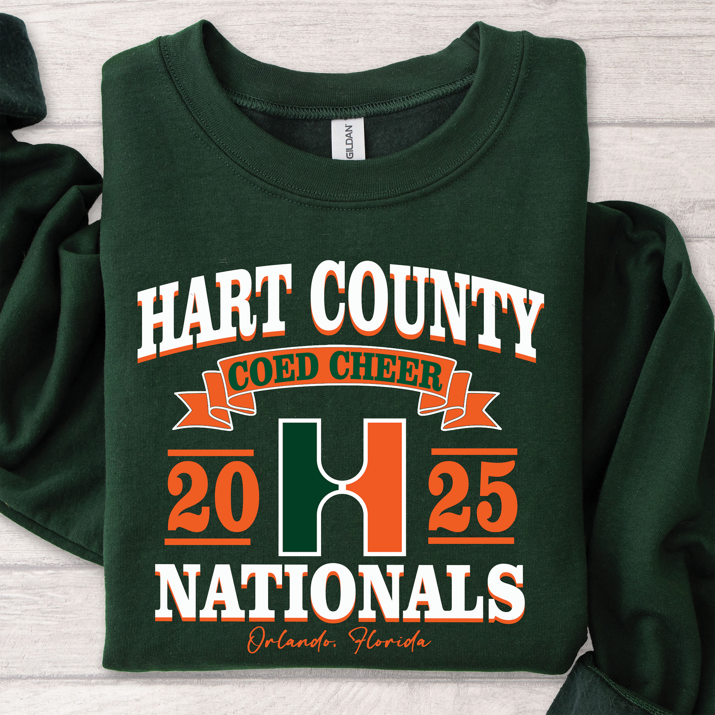 Hart Coed Cheer Nationals Short Sleeve Tee