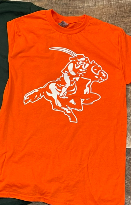 Raider Orange Short sleeve Tee