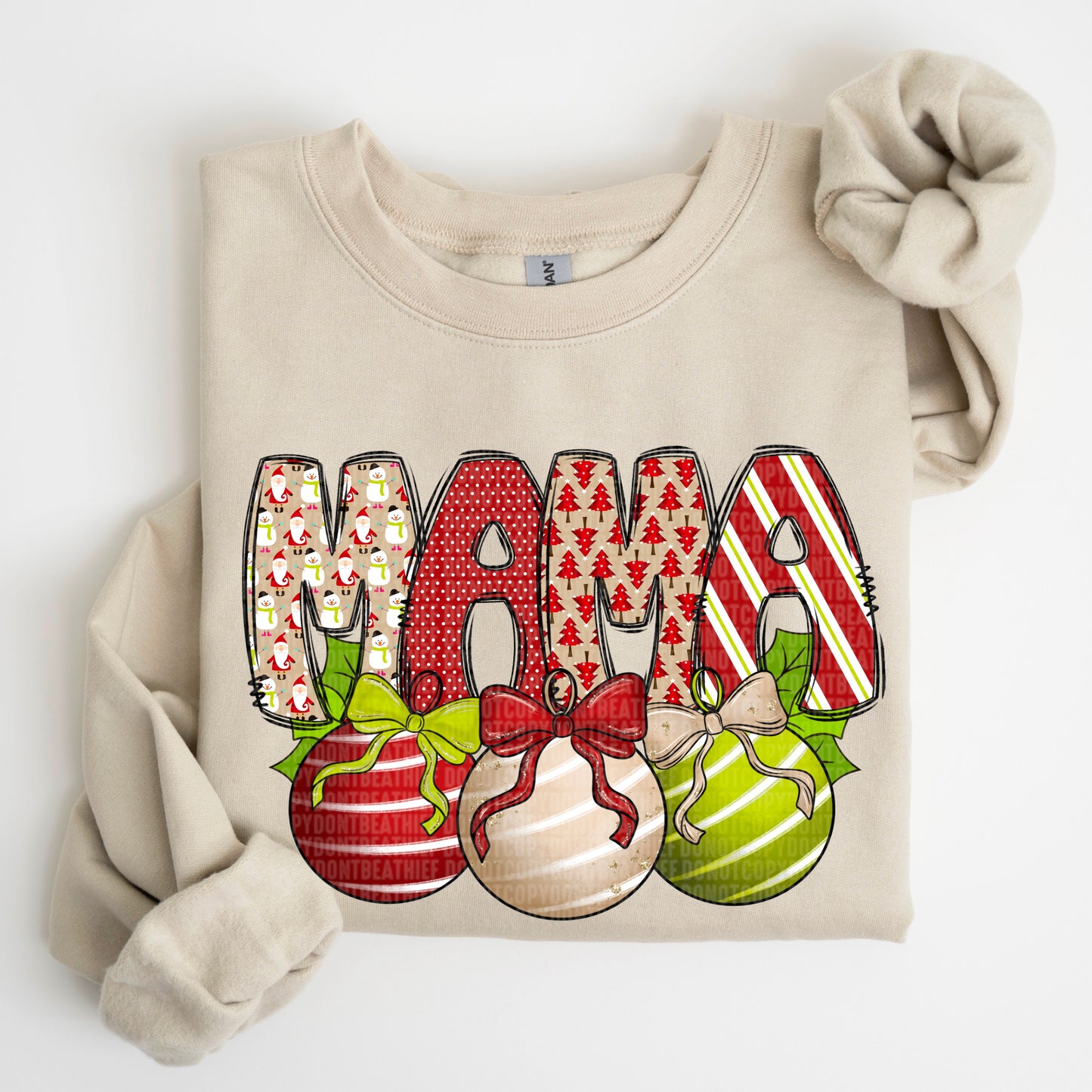 Personalized Christmas Name Sweatshirt