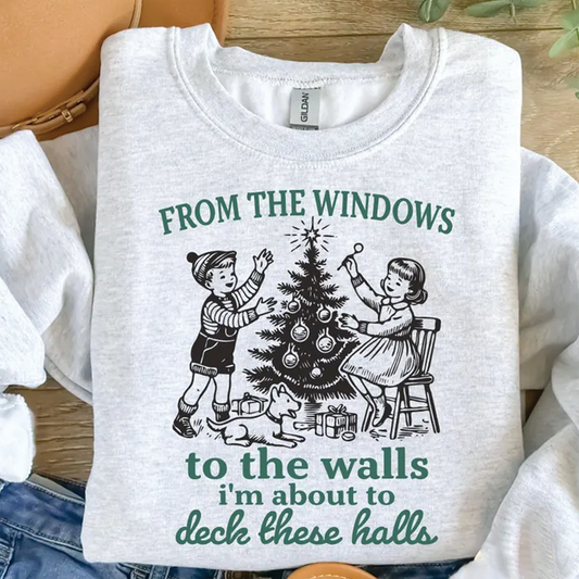 From the Windows Decorate Sweatshirt