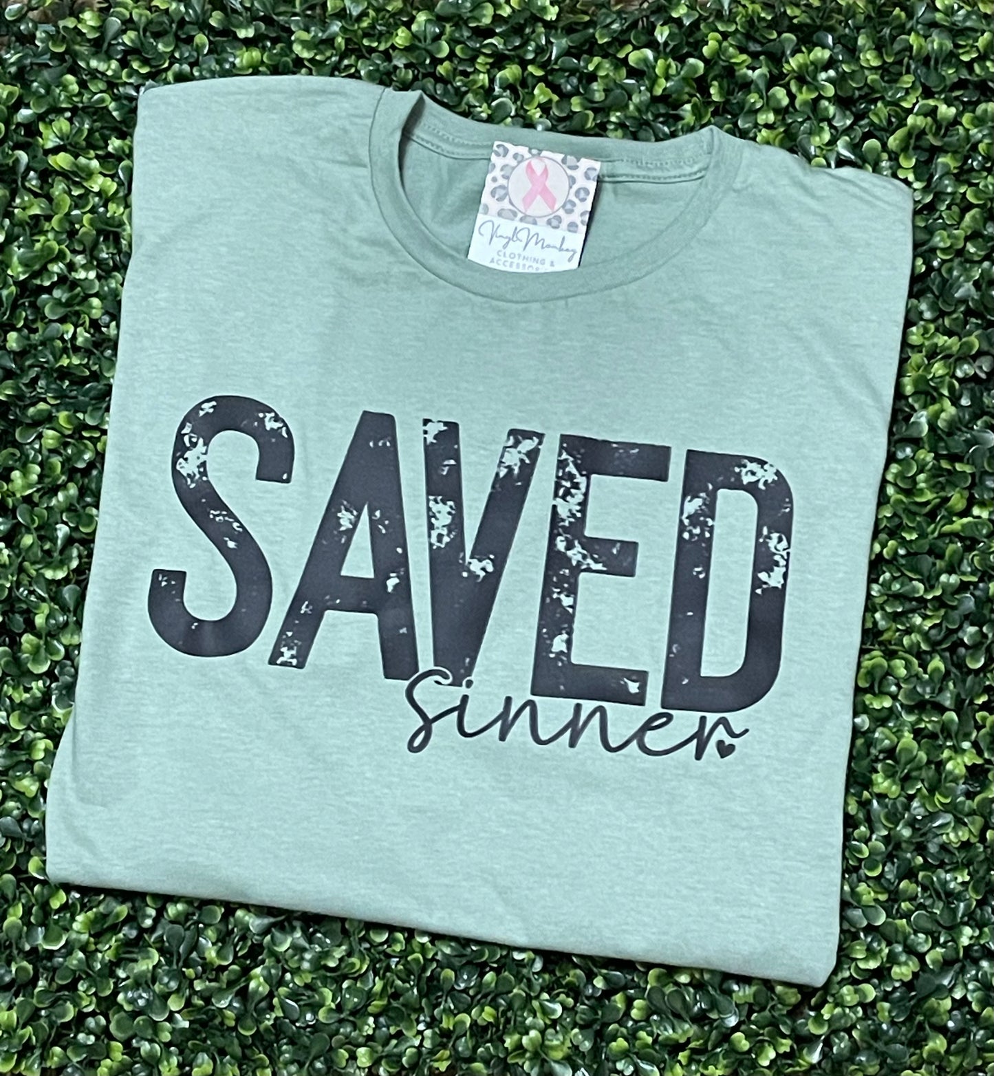 SAVED Sinner Short Sleeve Tee