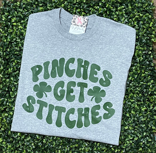 Pinches get Stitches Short Sleeve Tee