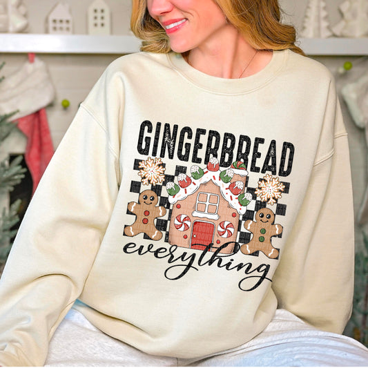 Gingerbread Everything Sweatshirt