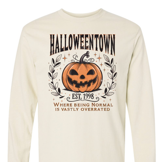 Halloween Town Long Sleeve Tee