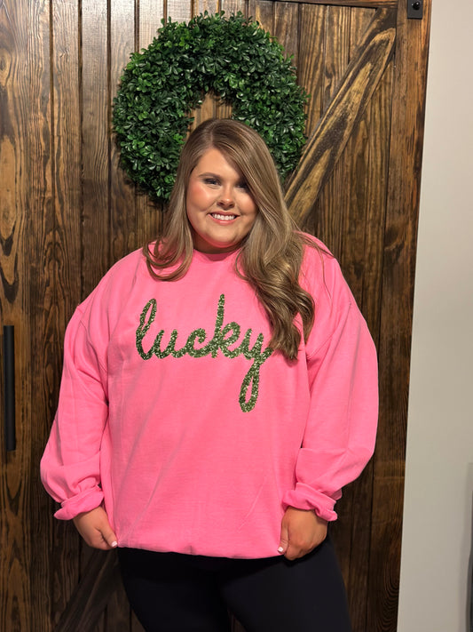 Lucky Tinsel Sweatshirt