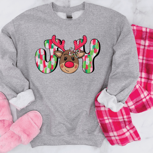 JOY Reindeer Sweatshirt