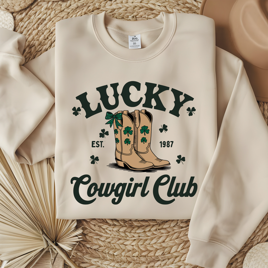 Lucky Cowgirl Club Short Sleeve