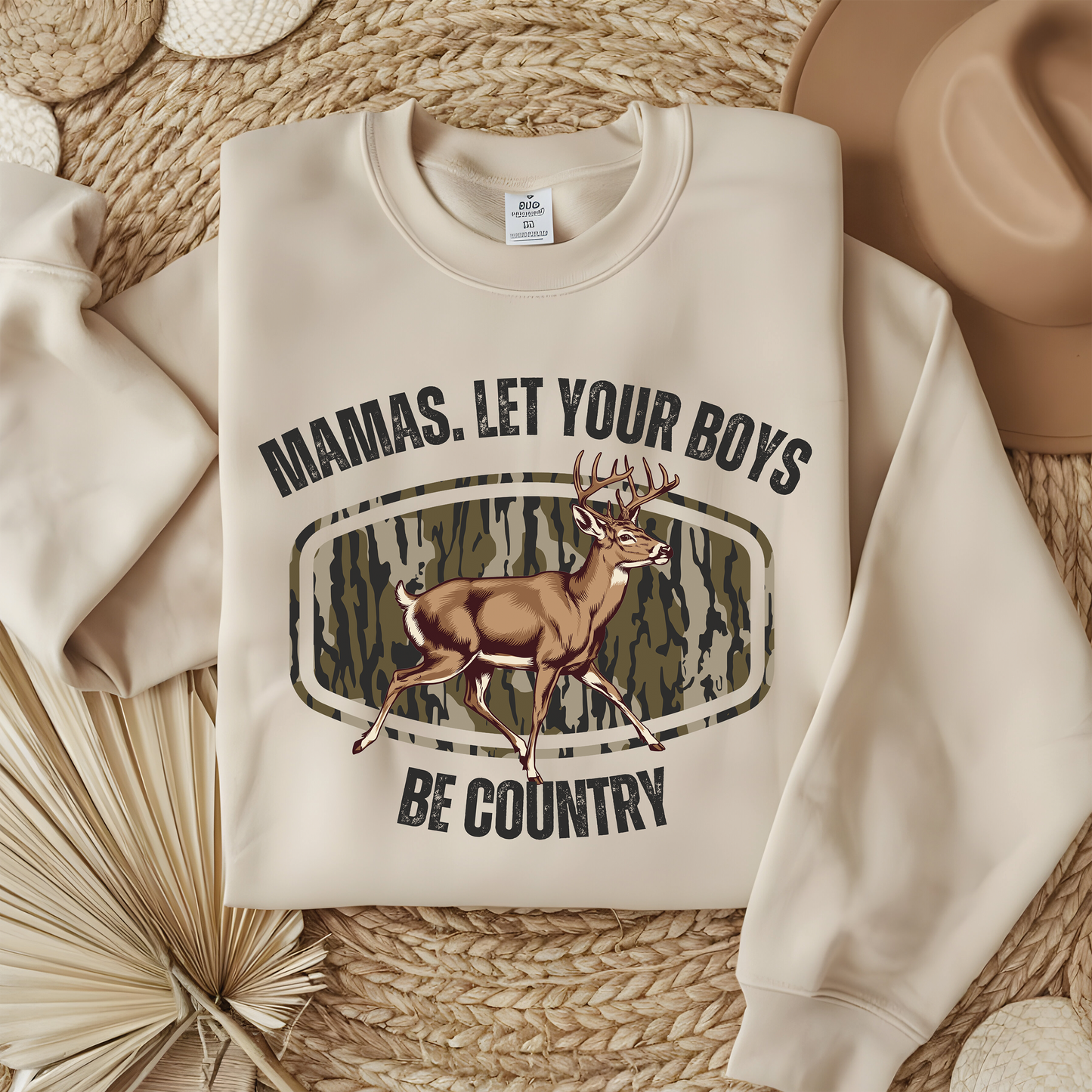 Mamas Let You Boys Be Country Short Sleeve