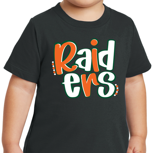 Raiders Grafitti Toddler Short Sleeve Tee