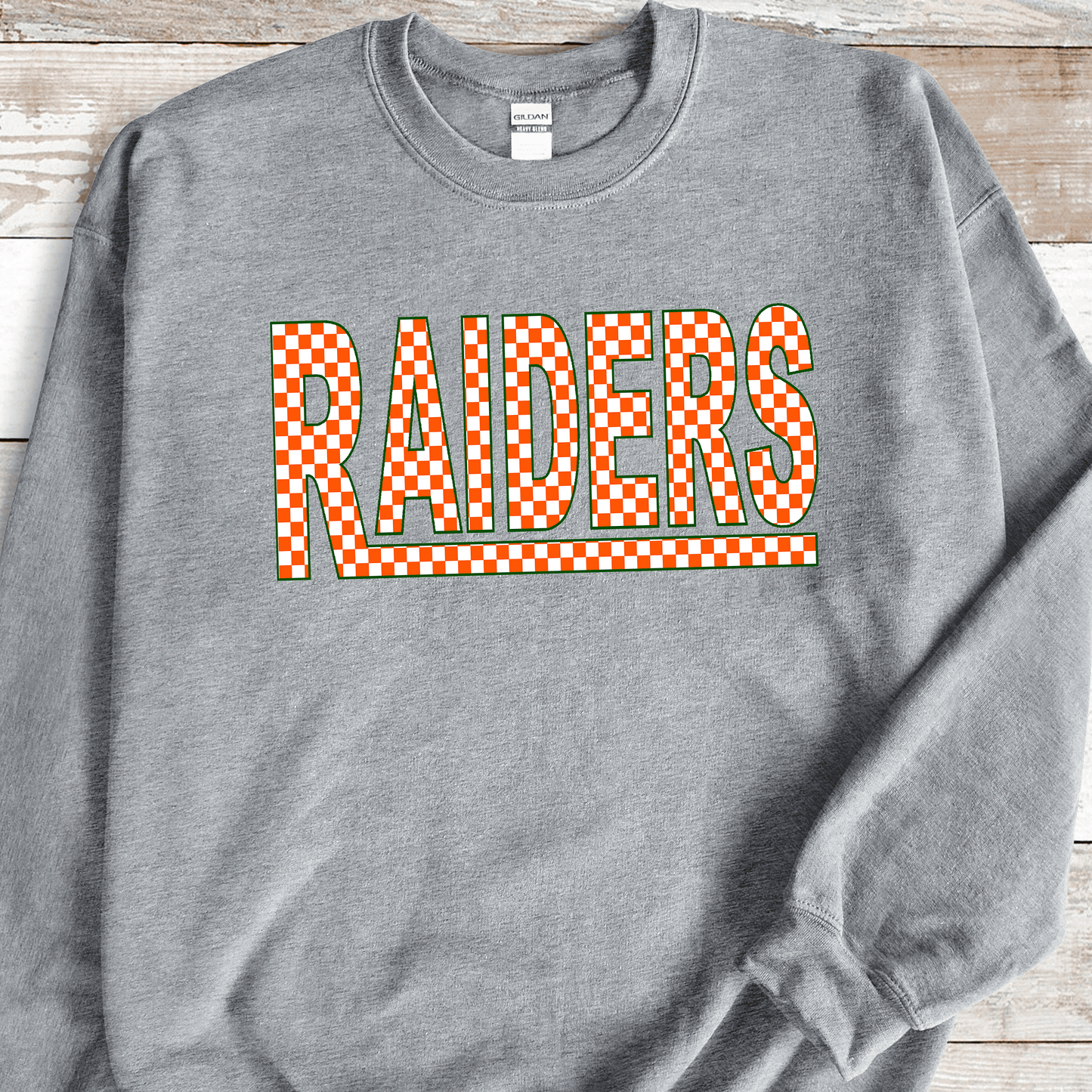 Raiders Checkered Sweatshirt