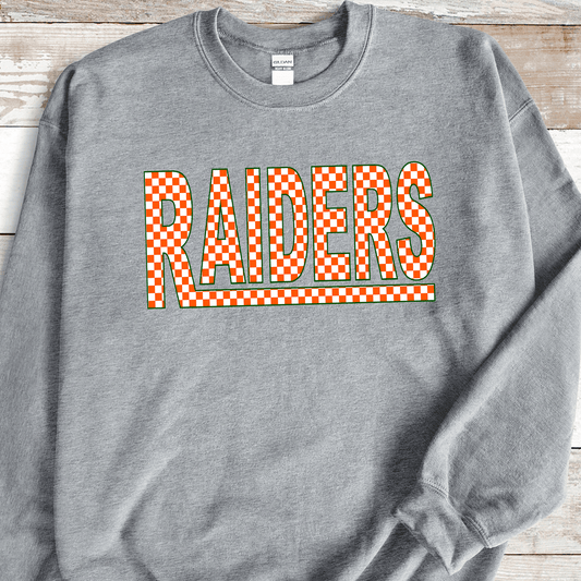 Raiders Checkered Sweatshirt