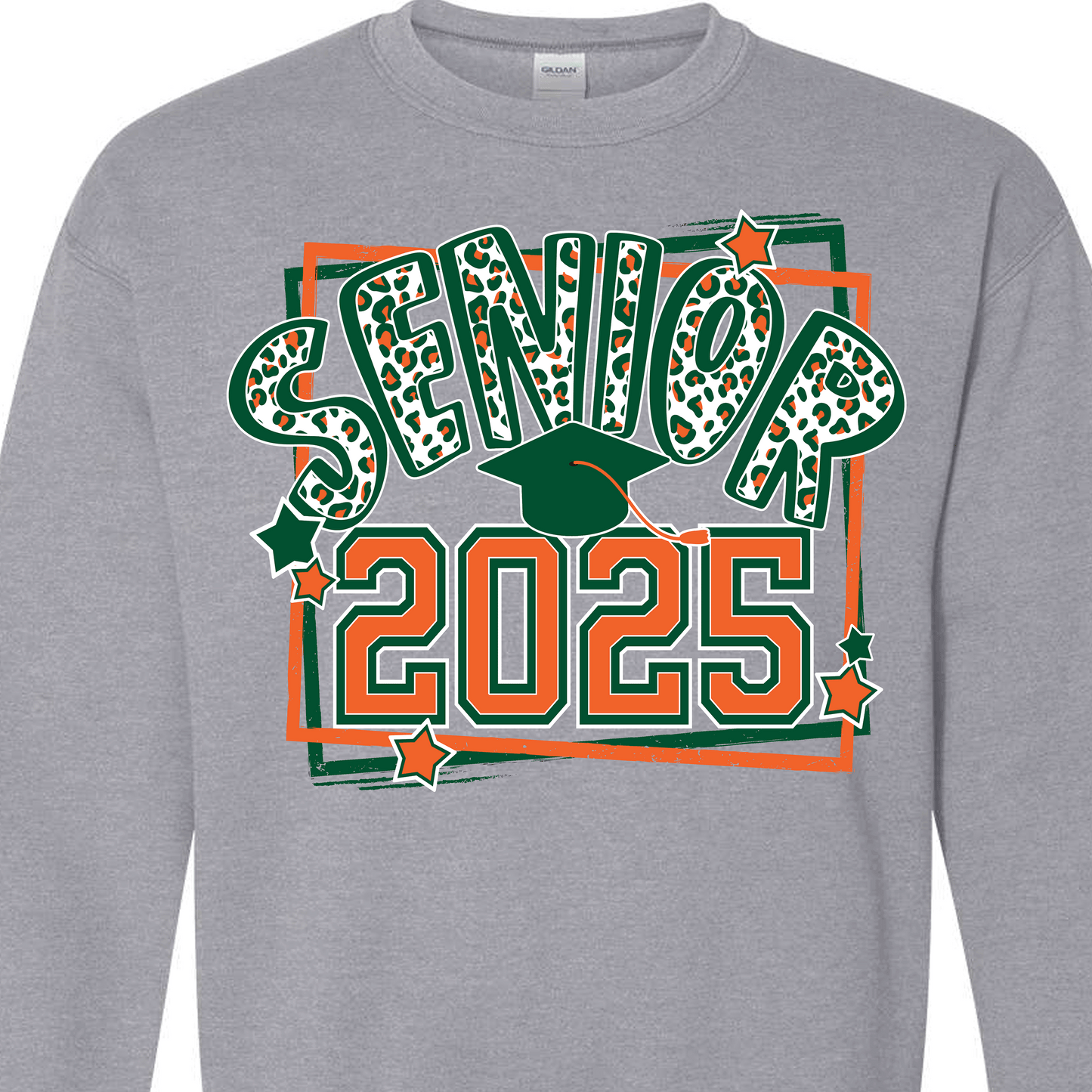 Senior 25 Leopard Hart Sweatshirt