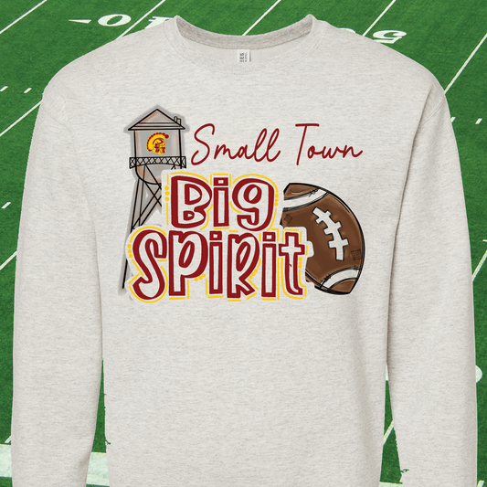 Small Town Big Spirit Barren County Football Sweatshirt