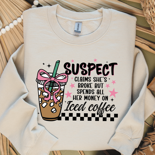 Suspect Iced Coffee Short Sleeve