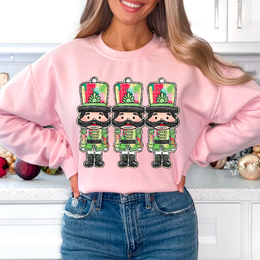 Trio of Nutcrackers Sweatshirt