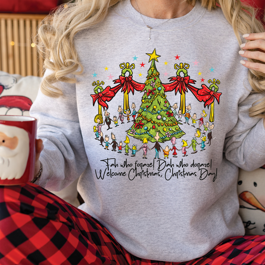 Welcome Christmas Whoville Long Sleeve