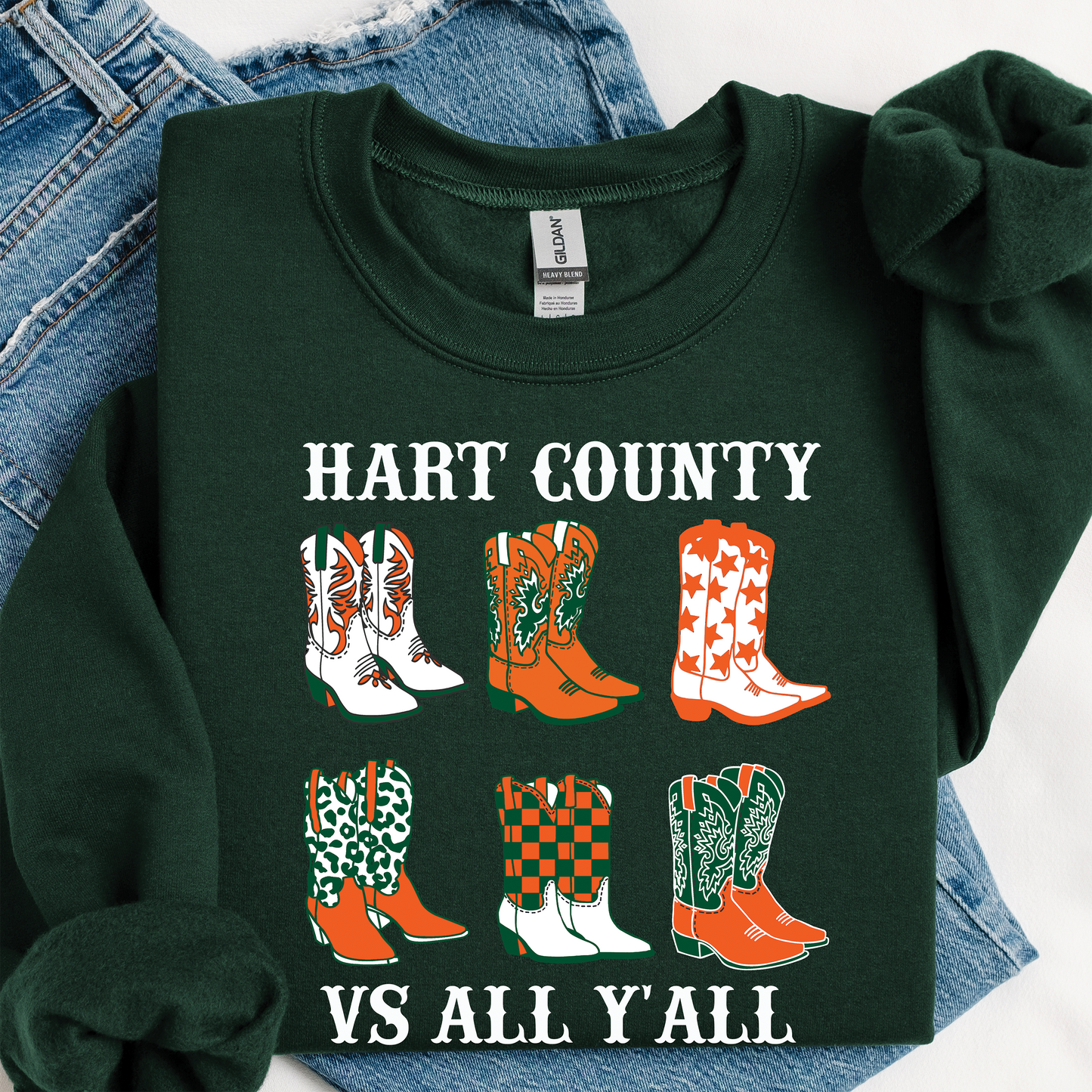 Hart County vs All Y'all Sweatshirt